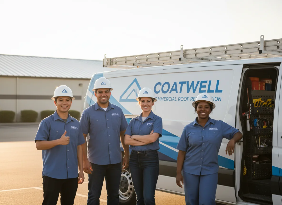 Commercial roof coating company in Williamsville, VA